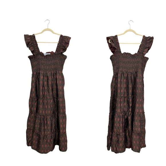 RARE! Hill House Home The Ellie Nap Dress Jewel Brocade - Picture 6 of 8